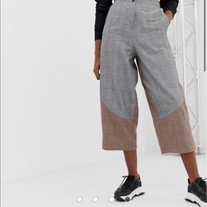 Balloon leg trousers
